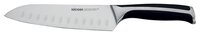 Nadoba Нож сантоку Ursa 17,5 см стальной/черный