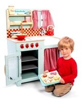 Кухня Le Toy Van TV305 голубой/коричневый/красный