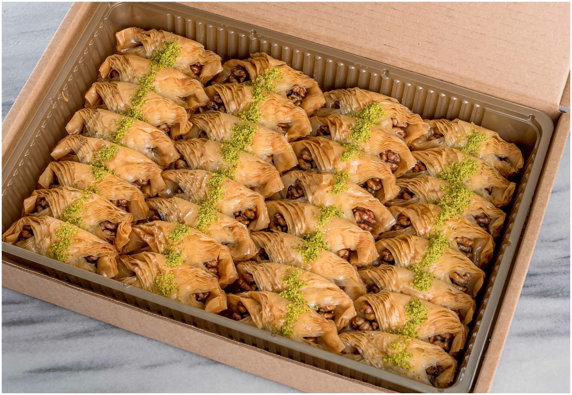 Пахлава турецкая баклава бабочка восточные сладости - фотография № 3