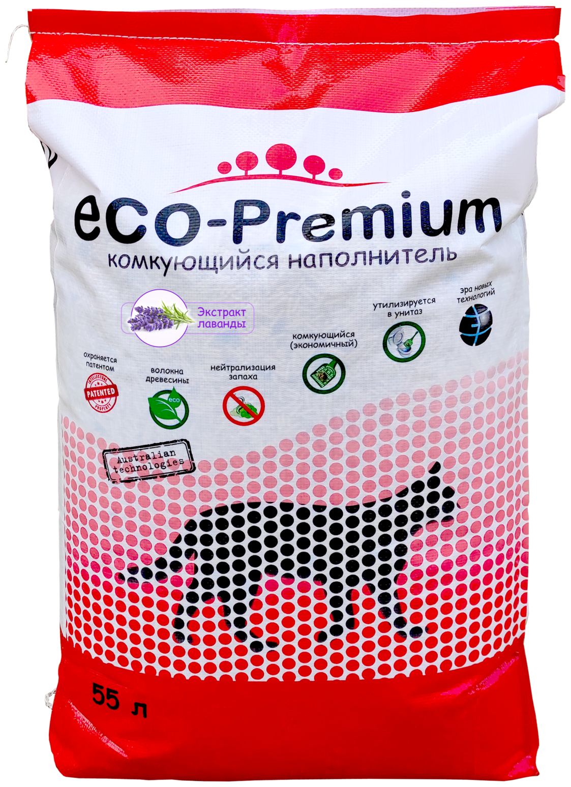 Комкующийся наполнитель ECO-Premium ECO-Premium