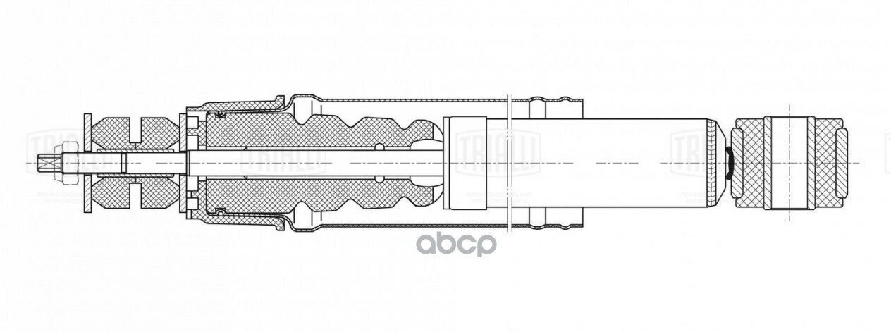 Амортизатор Задн. L/R Trialli арт. AG 09523