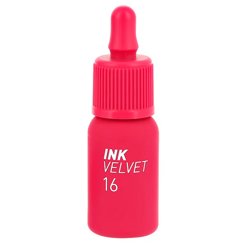 Peripera Тинт для губ Ink Velvet, 16 heart fuchsia pink жидкая помада тинт 7 г