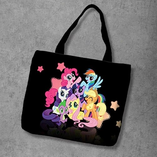 фото Сумка шоппер аниме my little pony 30*40 см. 30oxfsum0640 anime dakimakura