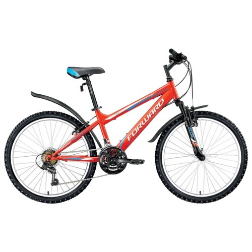 фото Подростковый горный (MTB) велосипед FORWARD Titan 2.1 (2018) оранжевый 13" (требует финальной сборки)
