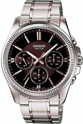 Наручные часы CASIO Collection MTP-1375D-1AVDF, серый, черный