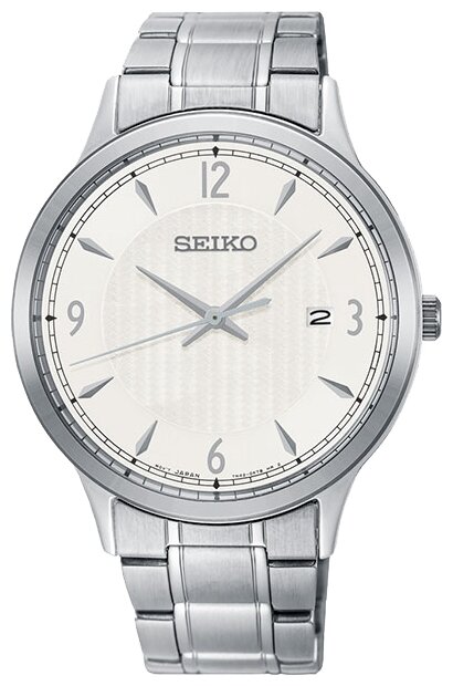 Наручные часы SEIKO SGEH79P1, серебряный, белый