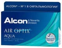 Контактные линзы Air Optix (Alcon) Aqua (3 линзы) R 8,6 D -5,25