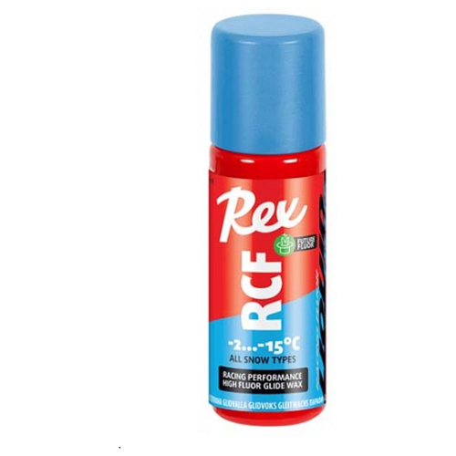 Среднефторовый жидкий парафин REX RCF Liquid Glider Blue -2…-15°C, 60 мл