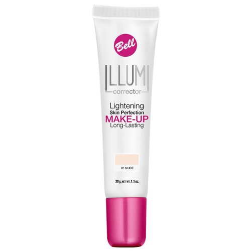 фото Bell Тональный флюид Illumi Lightening Skin Perfection Make-up, 30 мл, оттенок: 01 nude