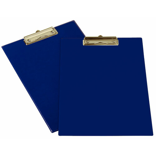 Папка - планшет с верхним зажимом, синяя, Esselte