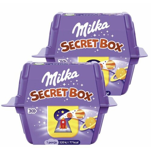 Шоколадные конфеты с игрушкой Milka Secret Box 14,4г х 2шт