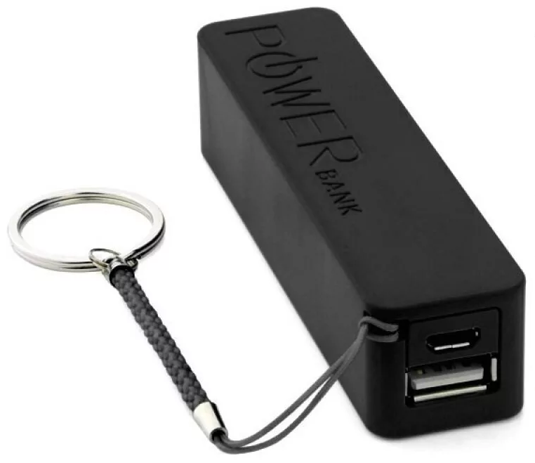 Power bank Внешний аккумулятор 3000ma чёрный