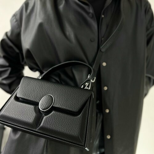 фото Сумка ws ar9, фактура зернистая, черный