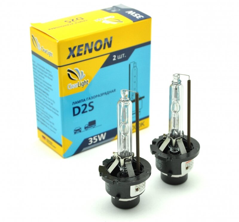Комплект ксеноновых ламп ClearLight D2S 6000 К