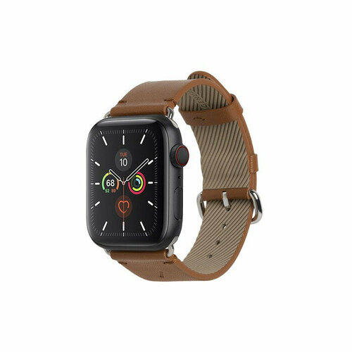 Кожаный ремешок Native Union Classic Strap для Apple Watch 49/45/44/42 мм коричневый