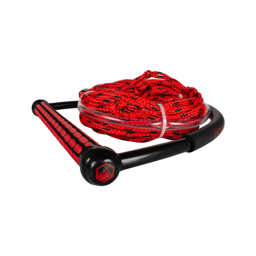 фото Фал+рукоятка вейкборд liquid force tr9 combo 65" red