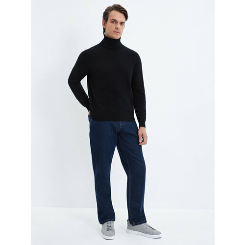 фото Свитер zarina, размер xl (ru 52), черный