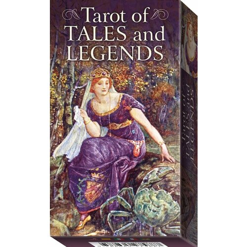 гадальные карты lo scarabeo таро ghost 78 карт 250 Карты Таро Tarot of Tales and Legends Lo Scarabeo / Карты Таро Сказок и легенд Ло Скарабео