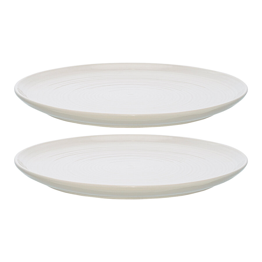 Набор тарелок In The Village, Ø22 см, белые, 2 шт.