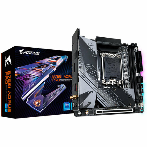 Материнская плата GigaByte B760I AORUS PRO 3446900₽