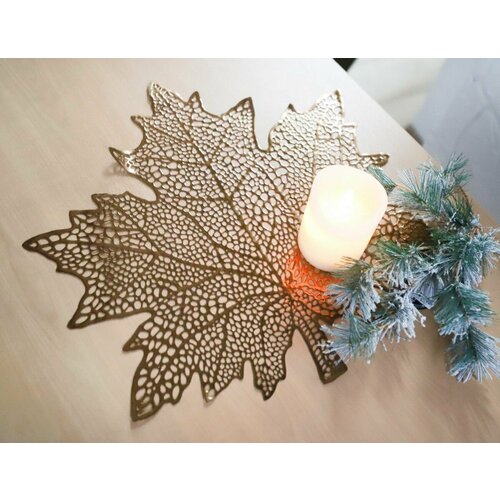 Сервировочная салфетка ажурная лиффол медная 41х40 см Koopman International CR1000370-медная 1670₽