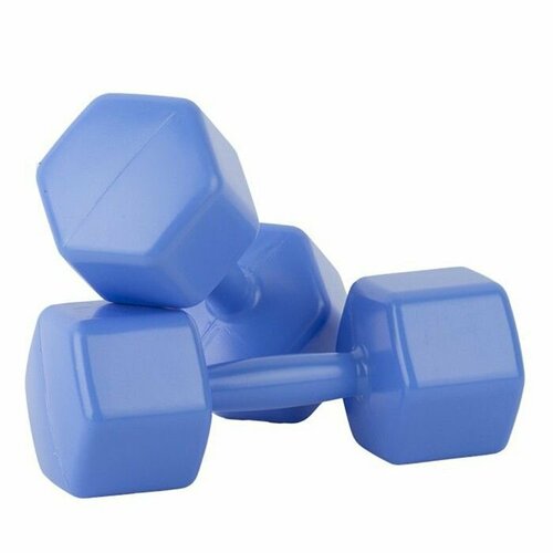 Гантели пластмассовые 0 5 кг 2шт с наполнителем У981 439₽