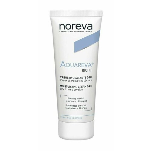 Насыщенный увлажняющий крем для лица Noreva Aquareva Riche Moisturizing Cream 24H