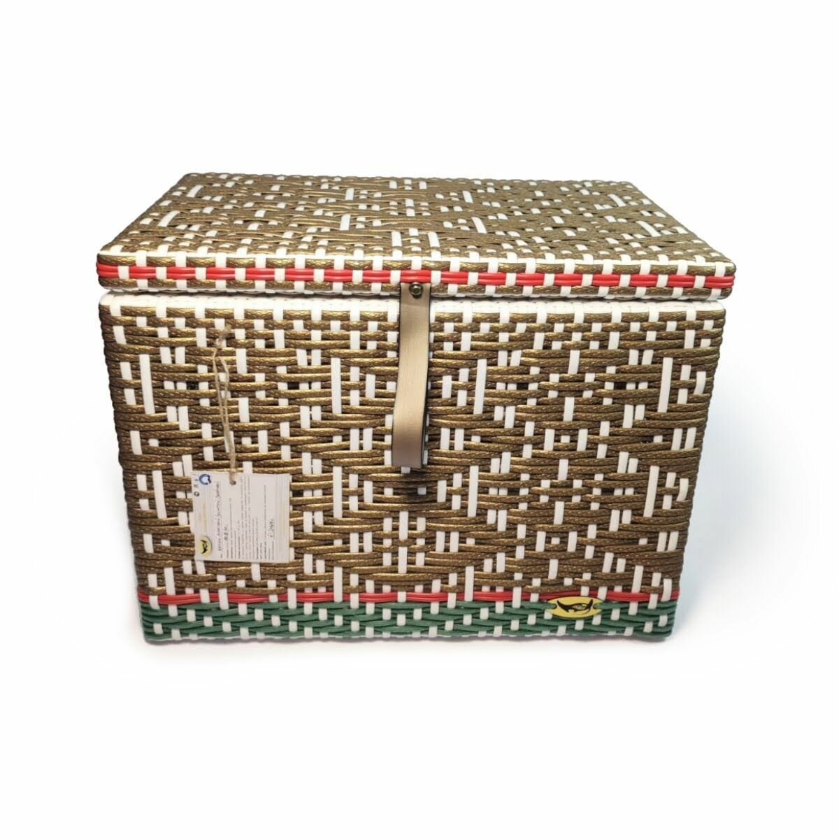 Сундук ящик для хранения из искусственного ротанга Скат - фотография № 9