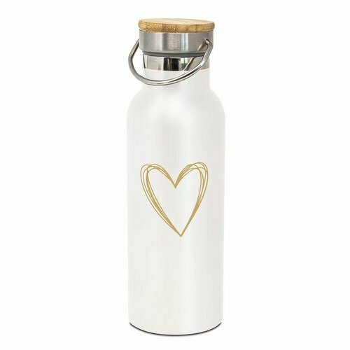 Термобутылка Золотое сердце, 500 мл