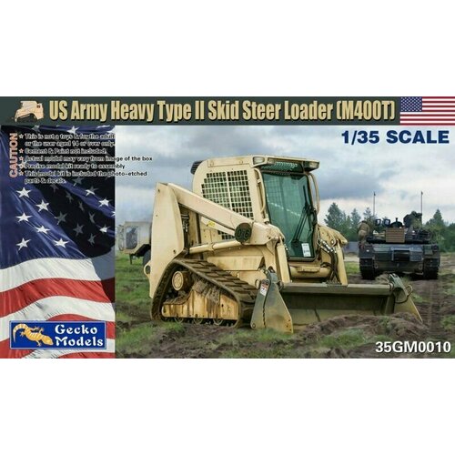 Сборная модель US Army Heavy Type II Skid Steer Loader (M400T) сборная модель revell m109 us army 03265 1 72