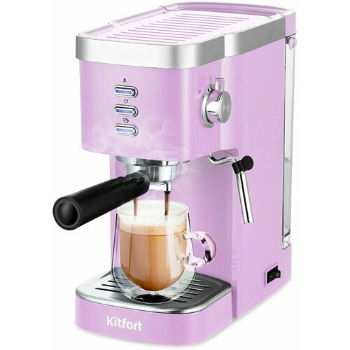 Кофеварка Kitfort КТ-7114-3 фиолетовый 1438000₽