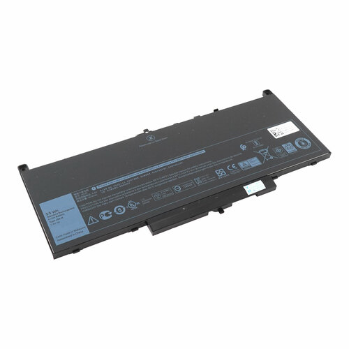 Аккумулятор J60J5 для Dell Latitude E7270 / E7470 (MC34Y, NJJ2H) аккумулятор oem совместимый с j60j5 0mc34y для ноутбука dell latitude 12 e7270 e7470 7 4v 7000mah черный