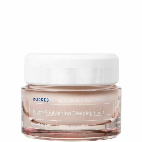 KORRES Ночной крем для лица Apothecary Wild Rose Night-Brightening Sleeping Facial