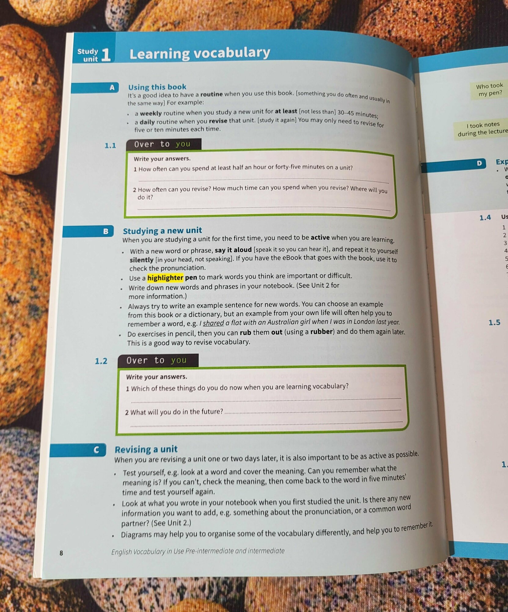 Stuart Redman "English Vocabulary in Use Pre-intermediate and Intermediate Book with Answers: Vocabulary Reference" мелованная - фото №6