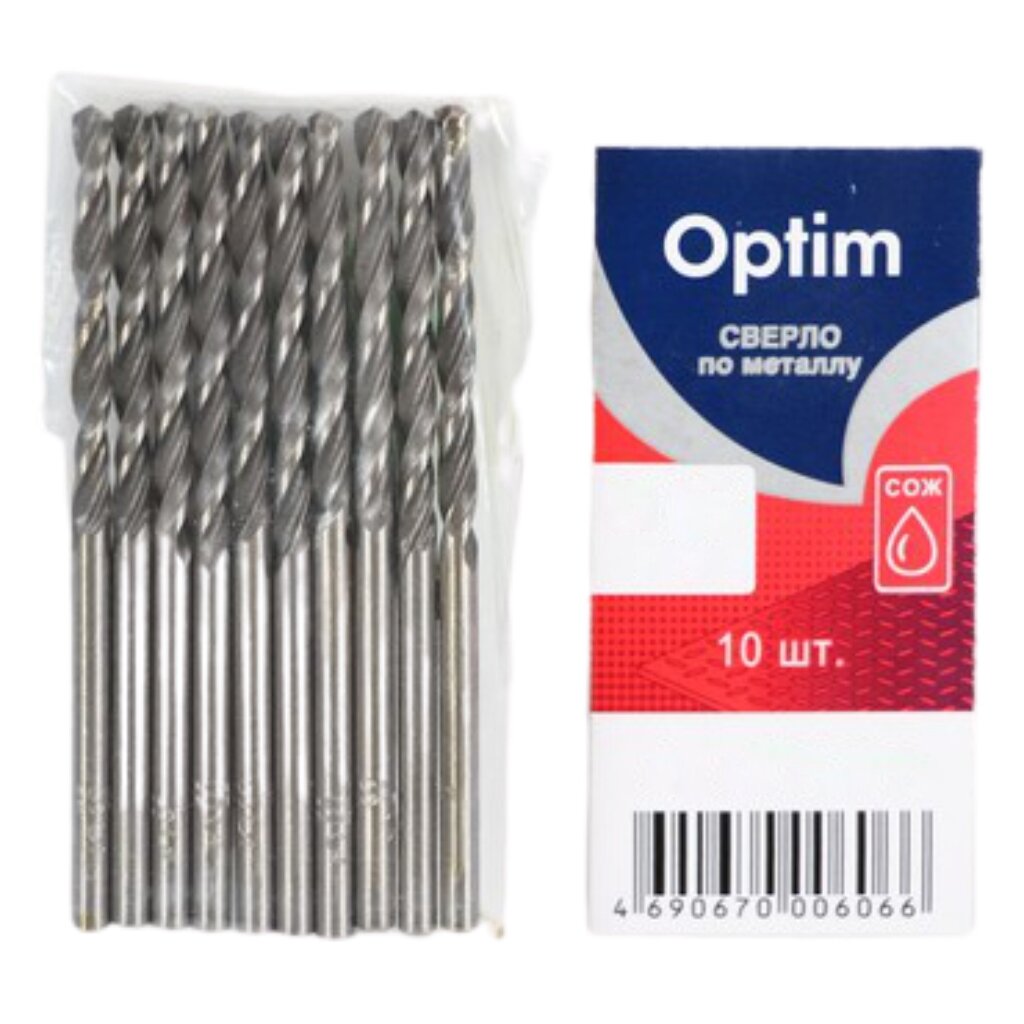 фото Сверло по металлу Optim 361032, 3.2 мм