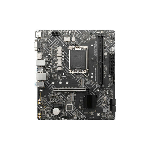 Материнская плата MSI Материнская плата MSI PRO H610M-G Soc-1700 Intel H610 2xDDR5 mATX AC97 8ch71 GbLANVGAHDMIDP 1205600₽