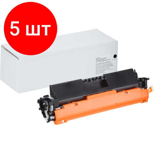 Комплект 5 штук, Тонер-картридж Retech CF230X чер. для HP LJ M203dn/M227dn/M227sdn