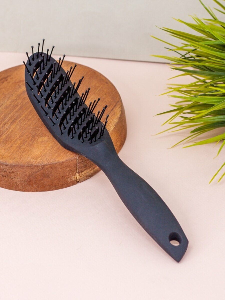 фото Расческа для волос Design style black