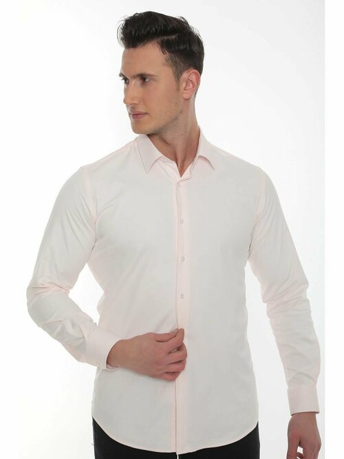 Рубашка RICHARD SPENCER, размер 2XL-45/46, белый