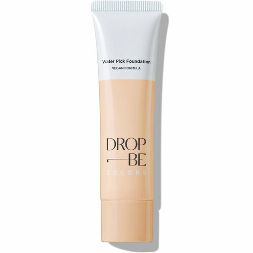 Тональная основа для лица The Saem Drop Be Colors Water Pick Foundation 01 Clear Beige, 30 мл