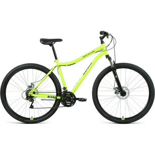 Велосипед ALTAIR MTB HT 29 20 29 D 21 скорость рост 19 2001 ярко-зеленыйчерный RBKT1M19G003 3477400₽