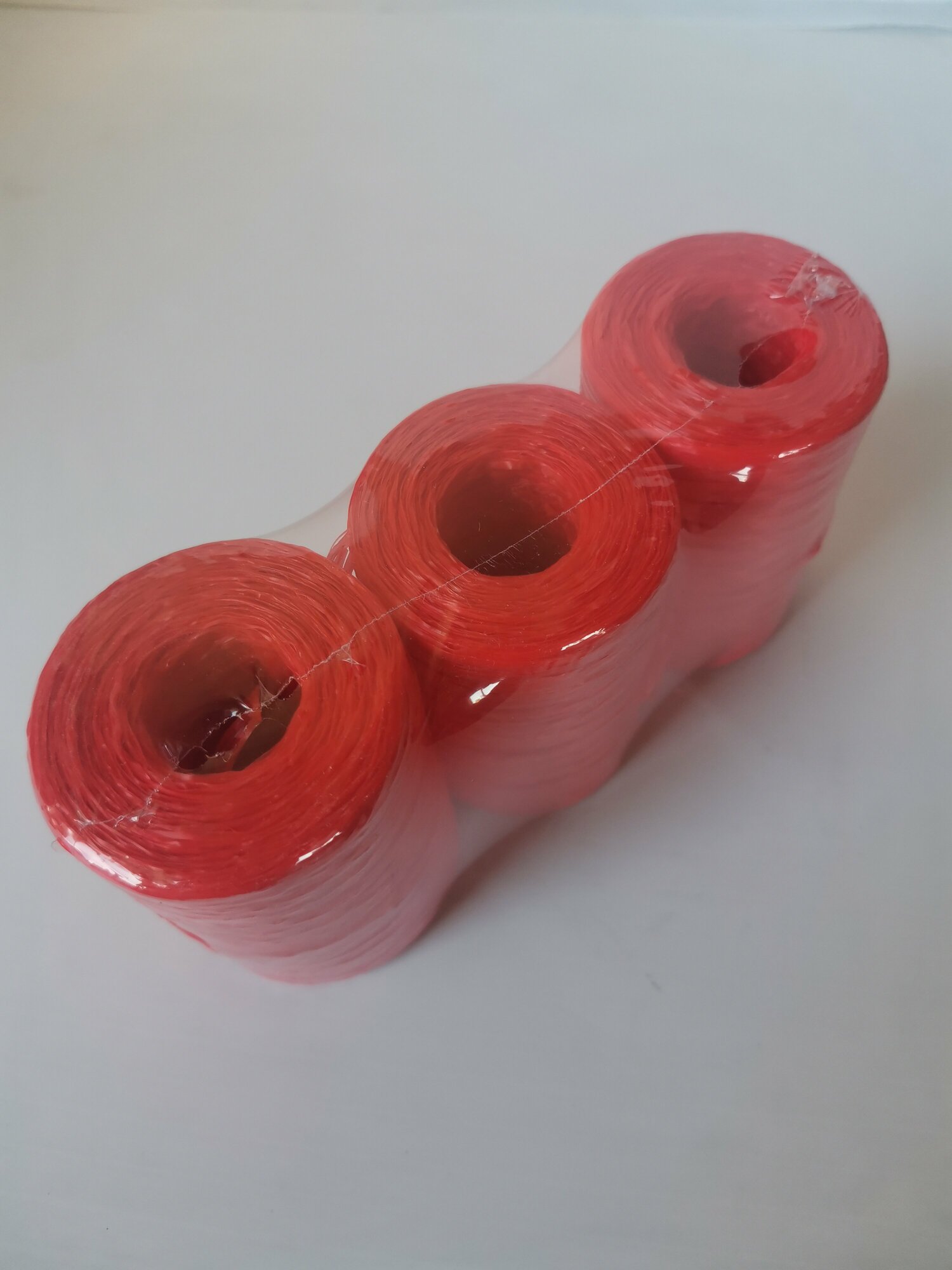 фото Пряжа для вязания мочалок, цвет «Синий», нить полипропиленовая, мочалочная нитка