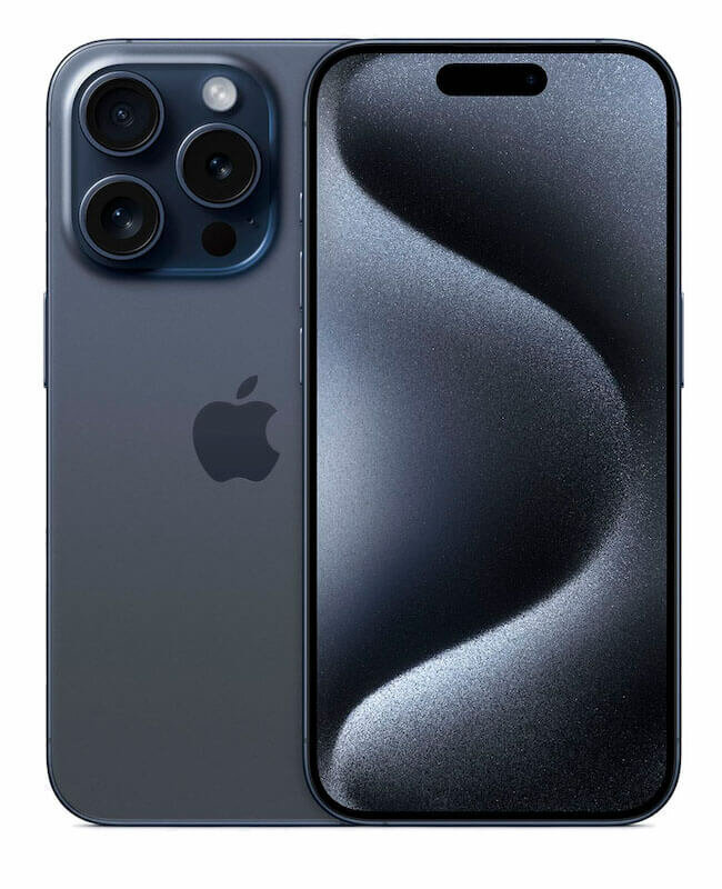 Смартфон Apple iPhone 15 Pro 256 ГБ, Dual: nano SIM + eSIM, синий титан