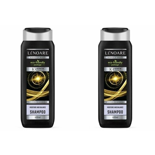 LENOARE Шампунь Увлажнение и баланс, 400 мл, 2 шт