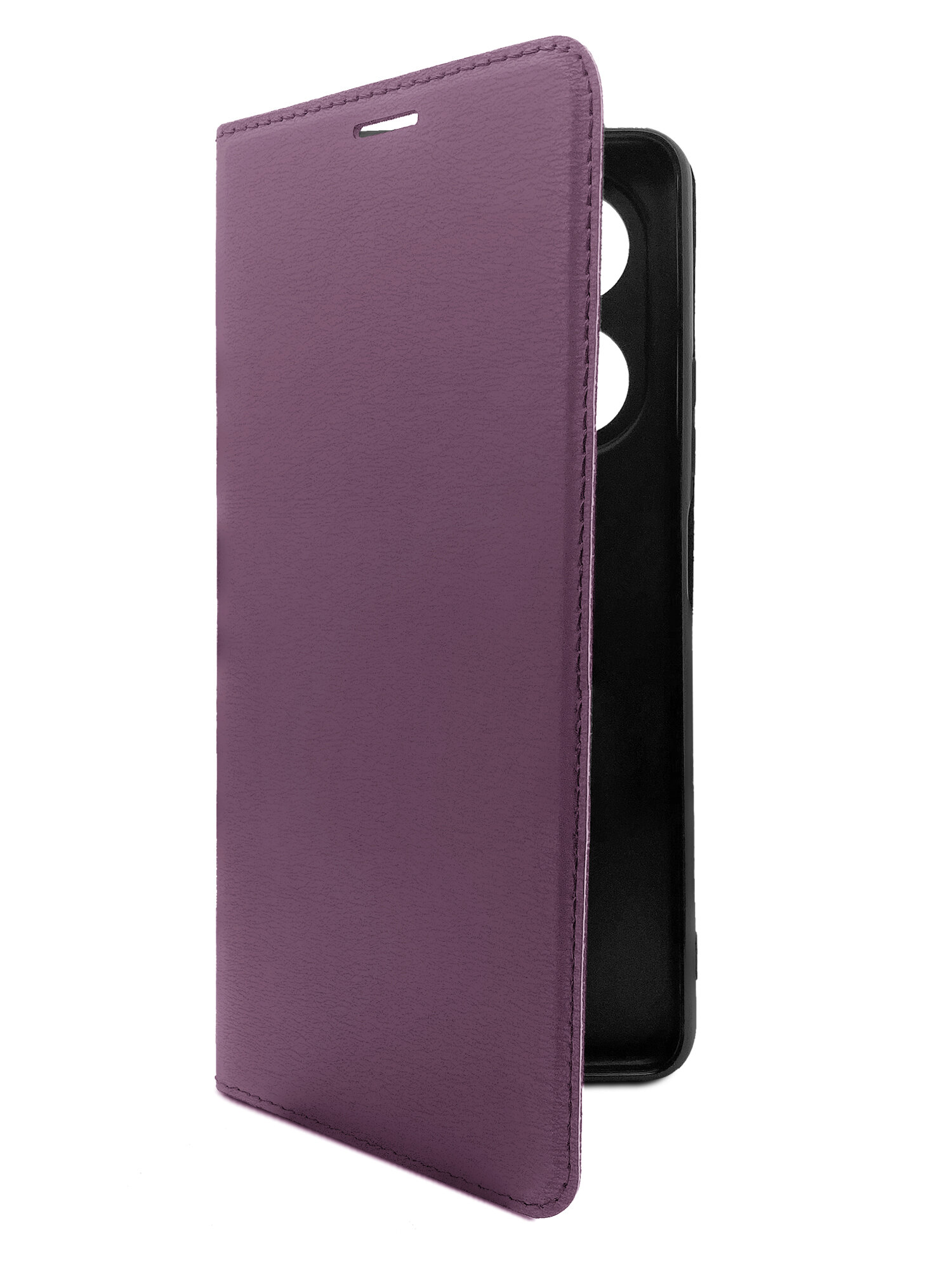 фото Чехол на Infinix HOT 40 (Инфиникс ХОТ 40) фиолетовый книжка эко-кожа с функцией подставки отделением для пластиковых карт и магнитами Book Case, Miuko