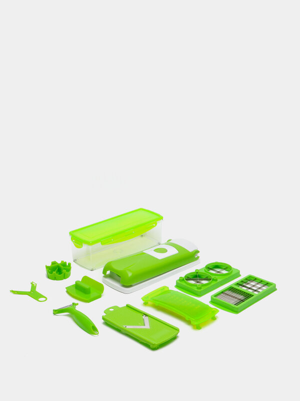 Овощерезка Nicer Dicer Plus с контейнером, терка