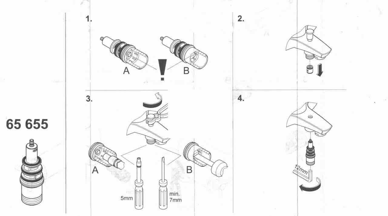 Переключатель для душа GROHE (65655000) - фото №17