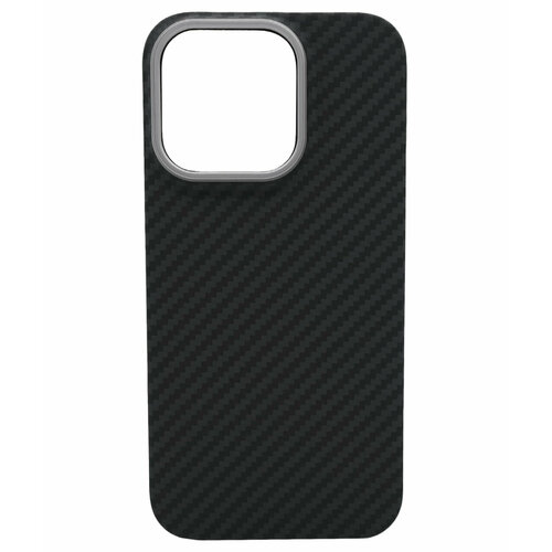 Карбоновый чехол для iPhone 14 Pro KZDOO Kevlar Черный