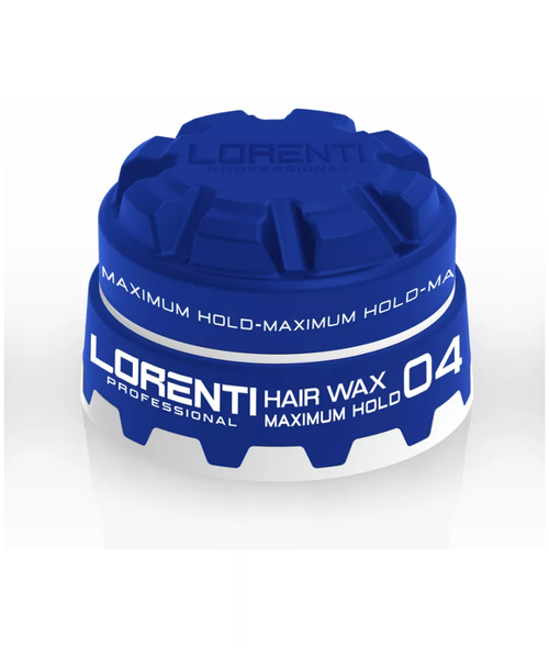 LORENTI Воск для укладки волос HAIR WAX MAXIMUM HOLD 04 Максимальная фиксация 150 мл