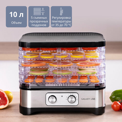 Сушилка для овощей и фруктов GALAXY LINE GL2639 547000₽